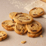 El Panadero Mini Toasts with Raisins and Olive Oil