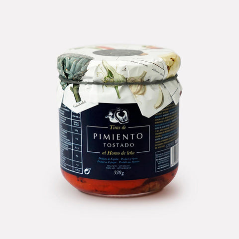 Garden Delights Red Pepper Strips Roasted in Wood Oven