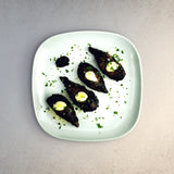 La Narval Stuffed Squid in Ink Sauce Recipe