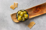 Triana Olivas Gordal Olives with Onion in Olive Oil 150oz