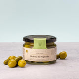 Triana Olivas Manzanilla Olives from Arahal (Seville) stuffed with Gherkins