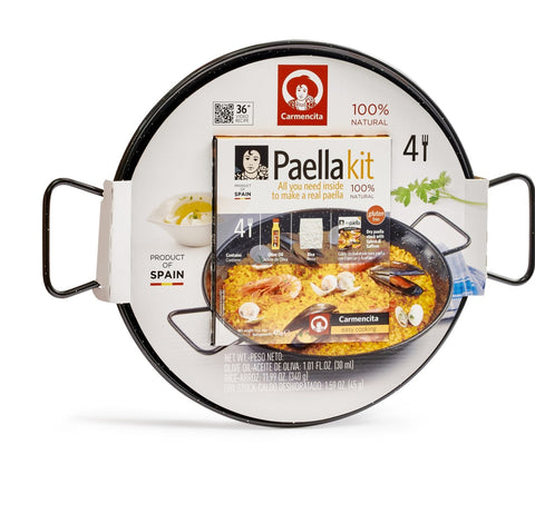 Carmencita Paella Kit 4 Servings with Pan 1