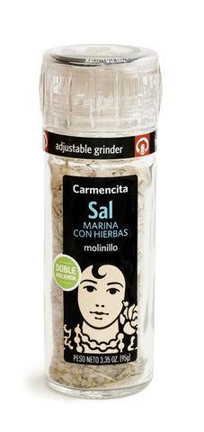 Carmencita Sea Salt and Herbs Grinder 95g
