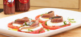 Ortiz Anchovies and mozzarella salad