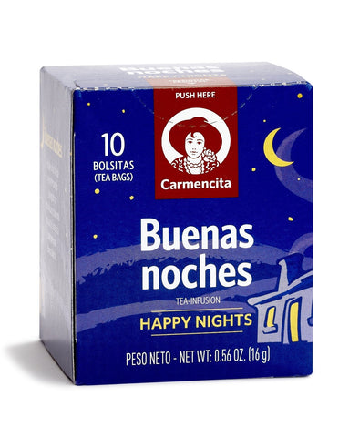 Carmencita Infusions Happy Nights - Buenas Noches 10 Bags