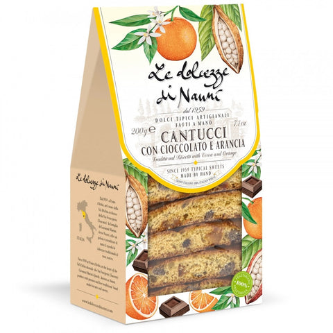 Cantucci Biscotti with Cocoa and Orange 01