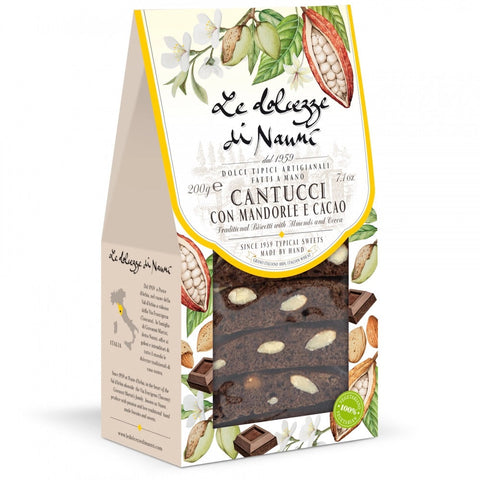 Cantucci Biscotti with Almonds and Cocoa 01