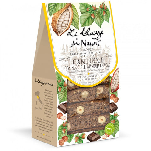 Cantucci Biscotti with Hazelnuts, Gianduja, and Cocoa 01
