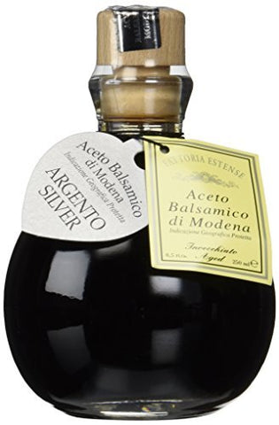 Fattoria Estense Balsamic Vinegar of Modena Silver Label DOP 8 Years Round