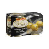 La Española Green Olives Stuffed with Anchovies Deluxe 2-pack