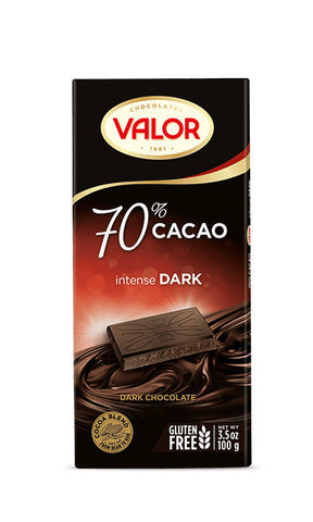 Valor 70% Dark Chocolate