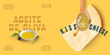Kiss the Cheese 100% Natural Extra Virgin Olive Oil Jam