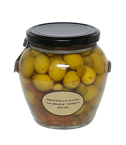 Torremar Pitted Manzanilla Olives Tomato Recipe 580g Orcio 01