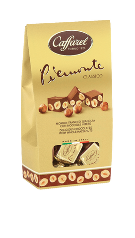 Piemonte Classico Gianduja Milk Chocolates with Whole Hazelnuts - Caffarel