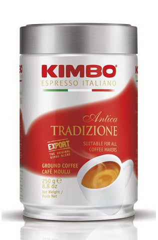Kimbo Antica Tradizione Espresso Ground Coffee Tin