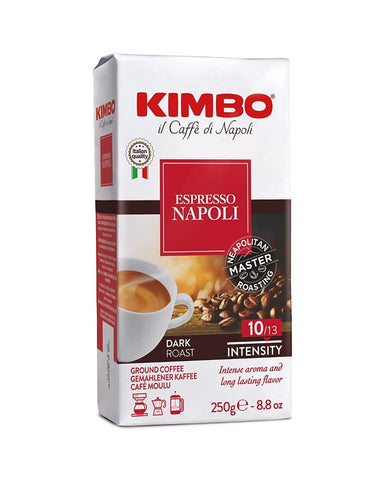 Kimbo Espresso Napoletano Ground Coffee brick