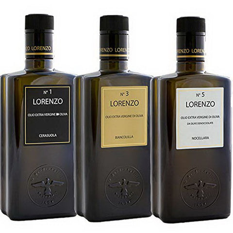 Barbera Lorenzo N. 1 + 3 + 5 Trio Organic Extra Virgin Olive Oil