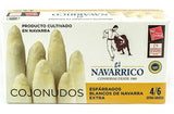 El Navarrico White Asparaguses DOP Navarra Extra Thick 4-6u 01