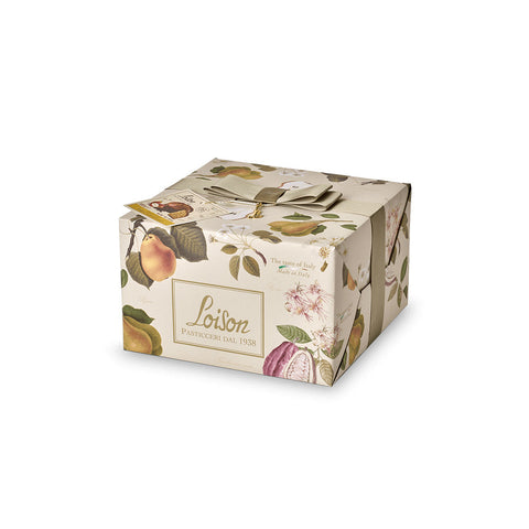 Loison Top Frutta e Fiori Panettone Pear and Chocolate 600g