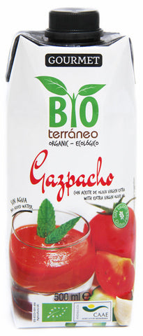 Bioterraneo Organic Gazpacho 500ml 01