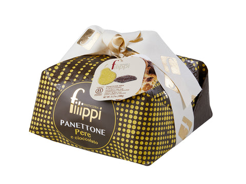 Filippi Panettone Pear and Chocolate 1 kg