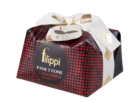 Filippi Panettone with Maranta Chocolate 1000g