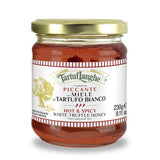 Tartuflanghe Hot & Spicy Acacia Honey with White Truffle slices