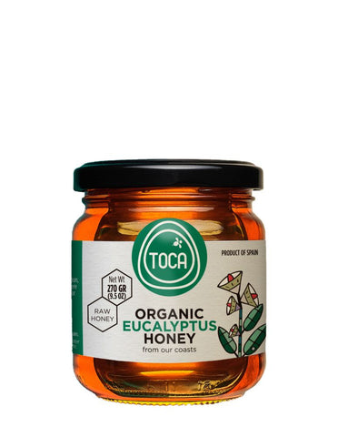 Toca Organic Eucalyptus Honey 270g 01