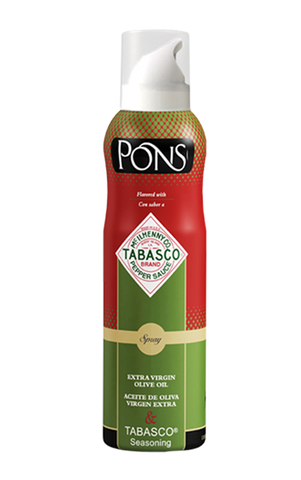 Casa Pons Extra Virgin Olive Oil EVOO with Tabasco Seasoning Spray –  Medineterranean