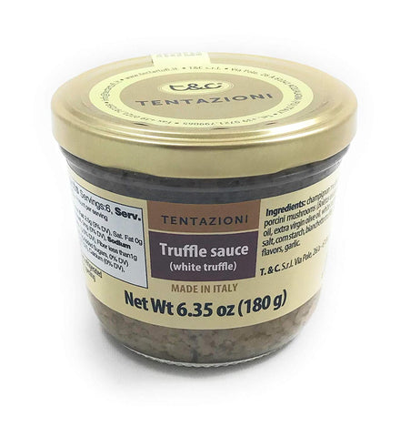 Tentazioni Tartufata Mushrooms White Truffles and Olives Sauce 180g