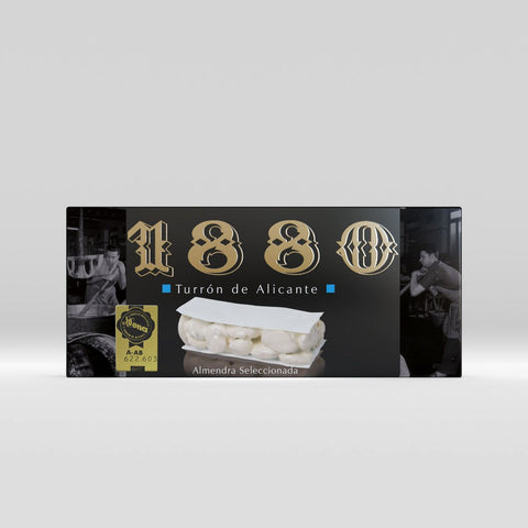 1880 Almond & Honey Brittle Bar 250g - Turron de Alicante