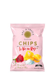 Sal de Ibiza Potato chips La Vie en Rose with Fleur de Sel and Rose Petals 45g