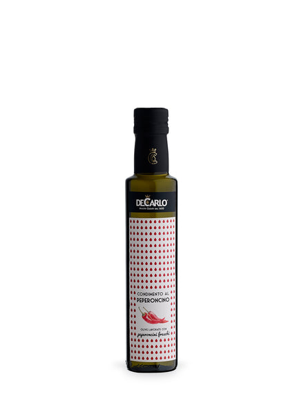 De Carlo Chili Elixir Extra Virgin Olive Oil Condiment – Medineterranean