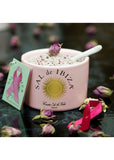 Sal de Ibiza Fleur de Sel with Rose Petals Ceramic Jar 02