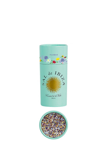 Sal de Ibiza Granito Pure Sea Salt with Flowers Shaker 01