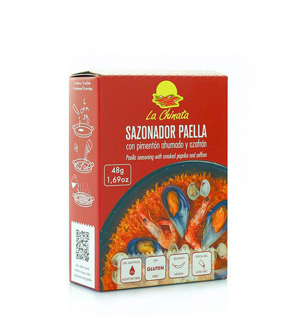 La Chinata Paella Seasoning with La Vera Smoked Paprika Powder and Saffron