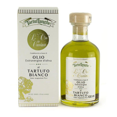 Tartuflanghe - Oro in Cucina - Extra Virgin Olive Oil with White Truffle Slices
