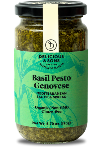 Organic Basil Pesto Genovese - Delicious & Sons