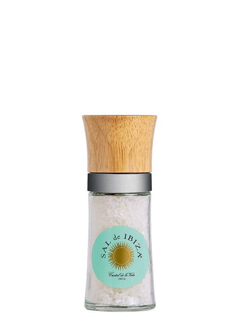 Sal de Ibiza Fleur de Sel in Molinillo Mill with Ceramic Grinder