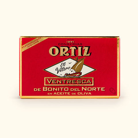 Ortiz White Tuna Belly fillets in Olive Oil Ventresca